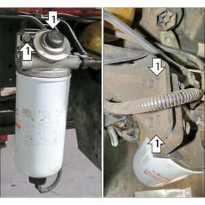 Кликните для увеличения изображения Защита Топливный фильтр Kamaz Компас 9 ( 2023- ) г. арт: 27717-2