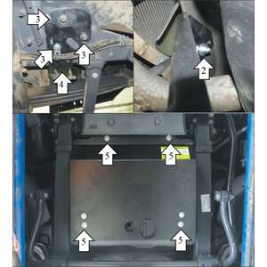 Защита Двигатель Scania R ( 2004-2020 ) г. арт: 27104-3 photo1 Интернет магазин Автоаксессуаров Защита картера, МКПП, АКПП, РК, ТБ (Мотодор)
