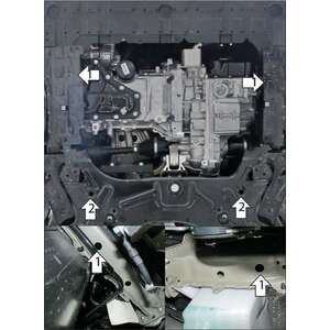 Кликните для увеличения изображения Защита Двигатель, Коробка переключения передач Geely Emgrand ( 2022- ) г. арт: 54204-2