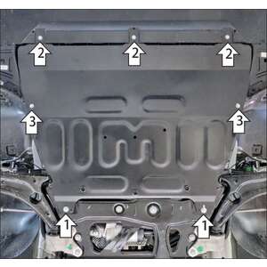 Защита Двигатель, Коробка переключения передач JAECOO J8 ( 2024- ) г. арт: 59014-3 photo1 Интернет магазин Автоаксессуаров Защита картера, МКПП, АКПП, РК, ТБ (Мотодор)