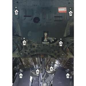 Защита Двигатель, Коробка переключения передач KIA Cerato ( 2019-2021 ) г. арт: 50913-4