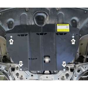 Защита Двигатель, Коробка переключения передач KIA Sportage ( 2018-2022 ) г. арт: 51011-4 photo1 Интернет магазин Автоаксессуаров Защита картера, МКПП, АКПП, РК, ТБ (Мотодор)