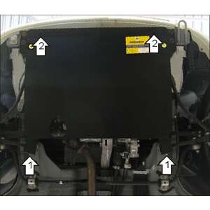 Кликните для увеличения изображения Защита Двигатель, Коробка переключения передач Lada Iskra Cross ( 2025- ) г. арт: 52101-2