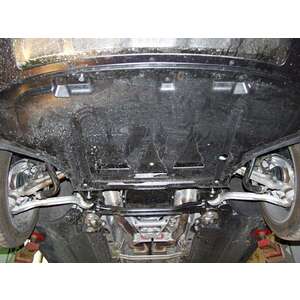 Защита картера и КПП - AUDI A 6 Allroad на пыльник (2006 - 2011) г. ( арт: 02.0955-2 ) photo1 Интернет магазин Автоаксессуаров Защита Картера, МКПП, АКПП, РК (Шериф)