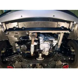 Кликните для увеличения изображения Защита картера и КПП - CHEVROLET Aveo (2003 - 2006) г. ( арт: 04.0571 )