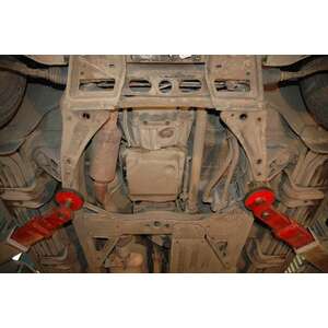 Защита картера и КПП - CHEVROLET Trail Blazer (2001 - 2012) г. ( арт: 04.1369 ) photo2 Интернет магазин Автоаксессуаров Защита Картера, МКПП, АКПП, РК (Шериф)