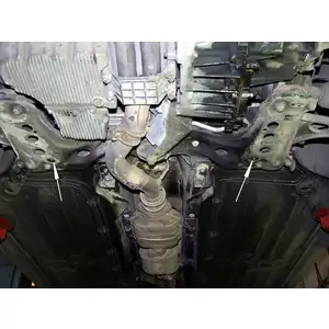 Кликните для увеличения изображения Защита картера и КПП - FIAT Coupe (1993 - 2001) г. ( арт: 07.0495 )