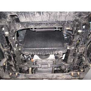 Защита радиатора - ISUZU NQR 71P (2006 -) г. ( арт: 32.1107 ) photo1 Интернет магазин Автоаксессуаров Защита Картера, МКПП, АКПП, РК (Шериф)