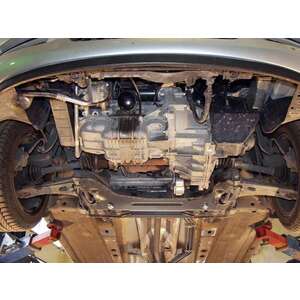 Защита картера и КПП - MAZDA Demio (2002 - 2007) г. ( арт: 12.0961-2 ) photo1 Интернет магазин Автоаксессуаров Защита Картера, МКПП, АКПП, РК (Шериф)