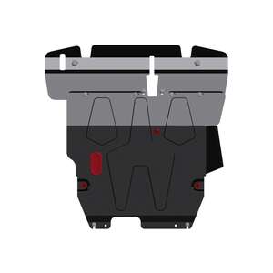 photo Защита картера и КПП - MITSUBISHI Outlander (2003 - 2006) г. ( арт: 14.0521-2 )