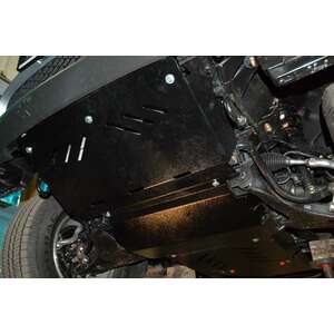 Защита картера и радиатора - MITSUBISHI Pajero Sport II (2008 - 2016) г. ( арт: 14.1143 V2-2 ) photo1 Интернет магазин Автоаксессуаров Защита Картера, МКПП, АКПП, РК (Шериф)