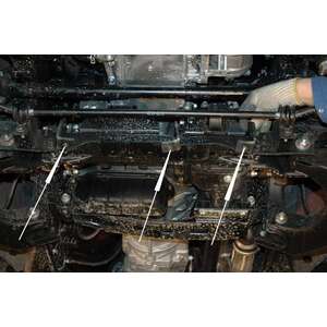 Защита картера и КПП - NISSAN NP 300 Pick Up (2008 - 2015) г. ( арт: 15.1531 )