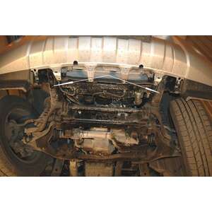 Защита радиатора - NISSAN Pathfinder (2005 - 2010) г. ( арт: 15.1331-2 ) photo1 Интернет магазин Автоаксессуаров Защита Картера, МКПП, АКПП, РК (Шериф)