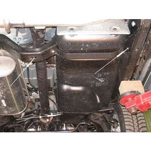 Кликните для увеличения изображения Защита топл. бака - NISSAN Pathfinder (2005 - 2014) г. ( арт: 15.1713 V1 )