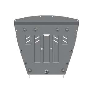 Защита картера и КПП - NISSAN Qashqai с креплением к бамперу (2015 -) г. ( арт: 15.3098 )