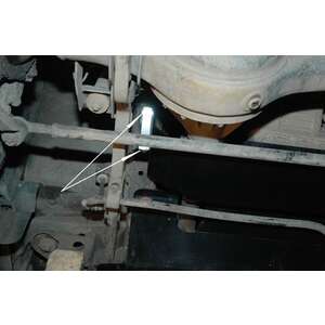 Защита картера - NISSAN Safari аналог штатной балки защ. картера (1997 - 2007) г. ( арт: 15.1703-2 ) photo2 Интернет магазин Автоаксессуаров Защита Картера, МКПП, АКПП, РК (Шериф)