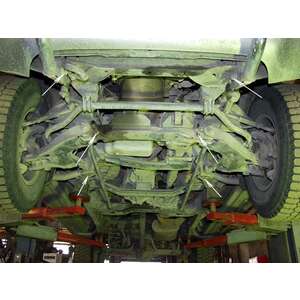 Защита картера и КПП - NISSAN Terrano (1995 - 2002) г. ( арт: 15.0201 )