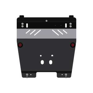 Защита картера и КПП - NISSAN Terrano (2014 -) г. ( арт: 15.2663 )