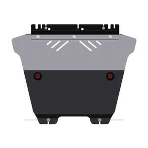 Кликните для увеличения изображения Защита картера и КПП - RENAULT Scenic (2009 - 2016) г. ( арт: 18.2520 )