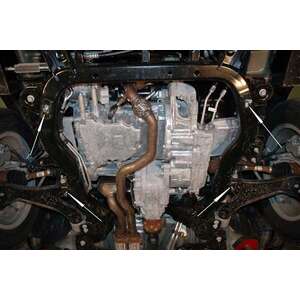 Защита картера и КПП - SUZUKI Grand Vitara XL-7 (2007 - 2009) г. ( арт: 23.1205 ) photo2 Интернет магазин Автоаксессуаров Защита Картера, МКПП, АКПП, РК (Шериф)