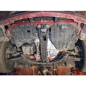 Защита картера и КПП - SUZUKI Liana передний привод (2001 - 2007) г. ( арт: 23.0572-2 ) photo1 Интернет магазин Автоаксессуаров Защита Картера, МКПП, АКПП, РК (Шериф)