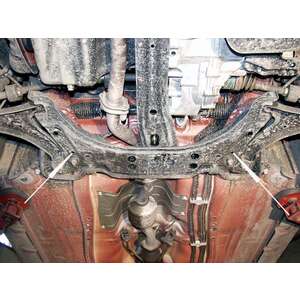 Защита картера и КПП - SUZUKI Liana передний привод (2001 - 2007) г. ( арт: 23.0572-2 ) photo2 Интернет магазин Автоаксессуаров Защита Картера, МКПП, АКПП, РК (Шериф)