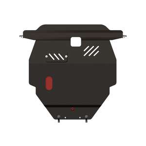 Кликните для увеличения изображения Защита картера и КПП - TOYOTA Corolla Verso (2001 - 2008) г. ( арт: 24.0743 )