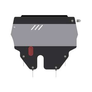 photo Защита картера и КПП - VOLKSWAGEN Polo IV (2001 - 2005) г. ( арт: 26.0518-2 )