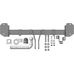 Фаркоп BMW X4 (g02) 2018- г. ( Хэтчбек ) арт: 90203-A photo3 Интернет магазин Автоаксессуаров Фаркопы, Тягово-сцепное устройство (ТСУ) (Мотодор)