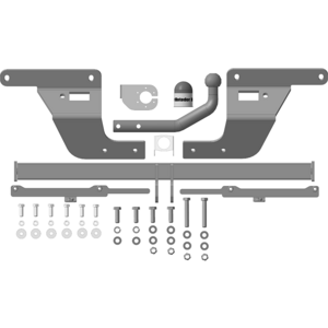 Фаркоп Ford Focus 2008-2010 г. ( универсал ) арт: 90708-A photo3 Интернет магазин Автоаксессуаров Фаркопы, Тягово-сцепное устройство (ТСУ) (Мотодор)