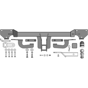 Фаркоп Gac GS4 2024- г. ( Хэтчбек ) арт: 97806-E photo2 Интернет магазин Автоаксессуаров Фаркопы, Тягово-сцепное устройство (ТСУ) (Мотодор)