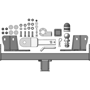 Фаркоп Haval H7 2024- г. ( универсал ) арт: 93126-E photo3 Интернет магазин Автоаксессуаров Фаркопы, Тягово-сцепное устройство (ТСУ) (Мотодор)