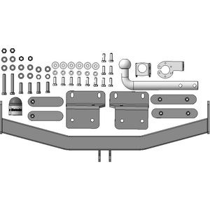 Фаркоп KIA Sportage 2022- г. ( универсал ) арт: 90916-A photo3 Интернет магазин Автоаксессуаров Фаркопы, Тягово-сцепное устройство (ТСУ) (Мотодор)