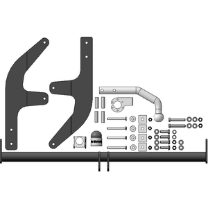 Фаркоп Lada Largus 2012-2022 г. ( универсал ) арт: 92101-A photo3 Интернет магазин Автоаксессуаров Фаркопы, Тягово-сцепное устройство (ТСУ) (Мотодор)