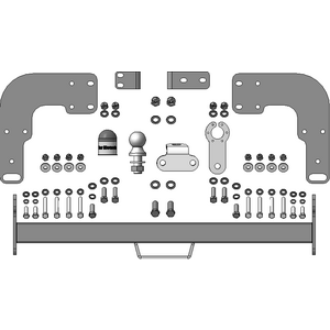 Фаркоп Mercedes-benz Sprinter Classic 2013-2018 г. ( фургон ) арт: 91202-FE photo3 Интернет магазин Автоаксессуаров Фаркопы, Тягово-сцепное устройство (ТСУ) (Мотодор)