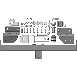Фаркоп Omoda C7 2025- г. ( универсал ) арт: 99027-E photo3 Интернет магазин Автоаксессуаров Фаркопы, Тягово-сцепное устройство (ТСУ) (Мотодор)