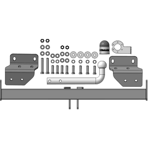 Фаркоп Omoda C7 2025- г. ( универсал ) арт: 99026-A photo3 Интернет магазин Автоаксессуаров Фаркопы, Тягово-сцепное устройство (ТСУ) (Мотодор)