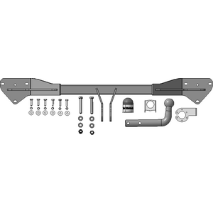Фаркоп Toyota Prius c 2011-2019 г. ( Хэтчбек ) арт: 92519-A photo3 Интернет магазин Автоаксессуаров Фаркопы, Тягово-сцепное устройство (ТСУ) (Мотодор)