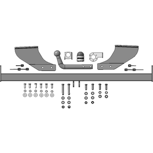 Фаркоп Toyota Voxy 2014-2021 г. ( Вэн ) арт: 92520-A photo3 Интернет магазин Автоаксессуаров Фаркопы, Тягово-сцепное устройство (ТСУ) (Мотодор)