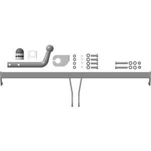 Фаркоп Volkswagen Polo 2020-2022 г. ( Лифтбек ) арт: 92301-A photo3 Интернет магазин Автоаксессуаров Фаркопы, Тягово-сцепное устройство (ТСУ) (Мотодор)