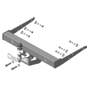 photo Фаркоп Volkswagen Transporter/Caravelle T6.1 2020-2023 г. ( фургон ) арт: 92705-FE