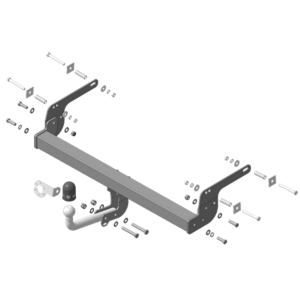 photo Фаркоп Renault Duster 2015-2020 г. ( Внедорожник ) арт: R101A