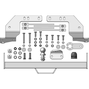 Фаркоп Toyota Land Cruiser 200 2007-2012 г. ( универсал ) арт: ZT101FE photo3 Интернет магазин Автоаксессуаров Фаркопы, Тягово-сцепное устройство (ТСУ) (Мотодор)