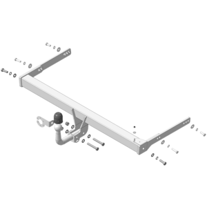 photo Фаркоп Volkswagen Tiguan 2007-2011 г. ( универсал ) арт: ZV101A