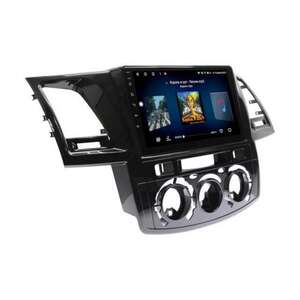 photo Штатная Магнитола для TOYOTA Hilux 2005-2008 авто с кондиционером (Android 13, 8 ядер UIS9863, 2+32Гб, SIM, QLED 1280x720)