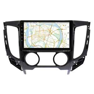 photo Штатная Магнитола для MITSUBISHI L200 2015-2018 Кондиционер (Android 13, 8 ядер UIS7870, 8+256Гб, SIM, QLED 2K 2000x1000)