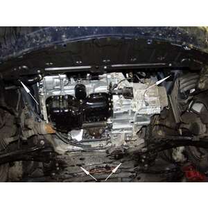 Защита картера и КПП - MAZDA 3 MPS (2006 - 2009) г. ( арт: 12.1321 mz-2 ) photo1 Интернет магазин Автоаксессуаров Защита Картера, МКПП, АКПП, РК (Шериф)