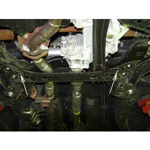 Защита картера и КПП - MAZDA Tribute (2000 - 2004) г. ( арт: 12.0385-3 ) photo3 Интернет магазин Автоаксессуаров Защита Картера, МКПП, АКПП, РК (Шериф)