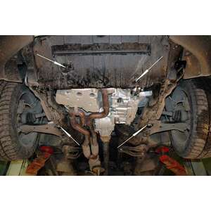 Защита картера и КПП - OPEL Antara (2006 - 2010) г. ( арт: 16.1791-2 ) photo2 Интернет магазин Автоаксессуаров Защита Картера, МКПП, АКПП, РК (Шериф)
