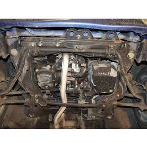 Защита картера и КПП - TOYOTA Duet (1998 - 2004) г. ( арт: 24.0986-3 ) photo2 Интернет магазин Автоаксессуаров Защита Картера, МКПП, АКПП, РК (Шериф)